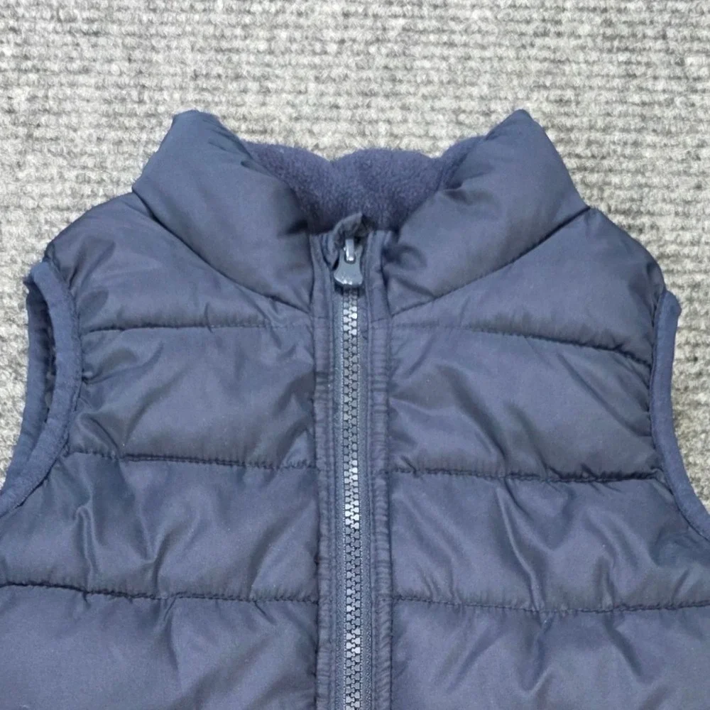 Baby Gap Cold Control Puffer Vest  Boy's Size 3‎ Years Navy Blue Water Resistant